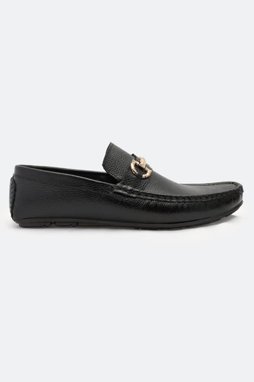 Black Casual Moccassins Shoes