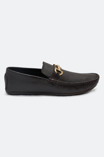 Brown Casual Moccassins Shoes