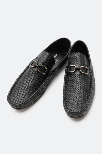 Black Men Casual Mocassins Shoes