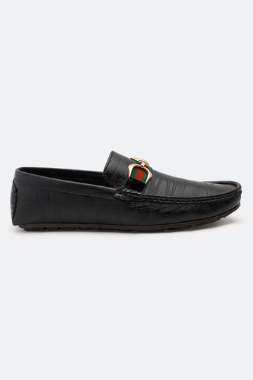 Black Men Casual Moccassins Shoes