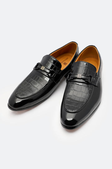 Black Formal Moccassins Shoes