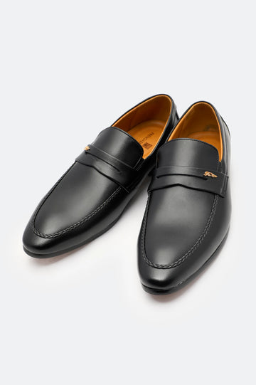 Black Formal Mocassins Shoes