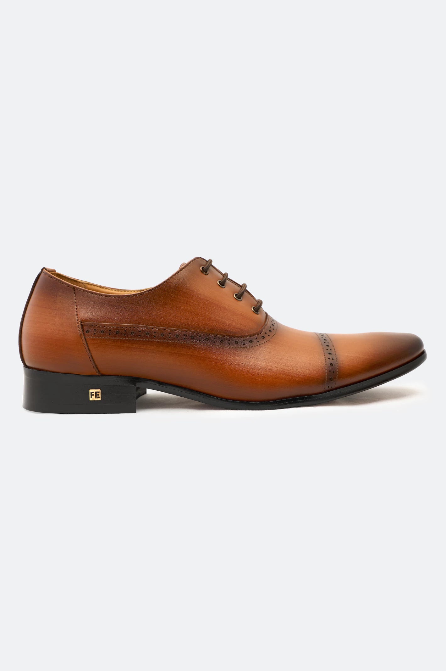 Premium Tan Formal Shoes From Diners