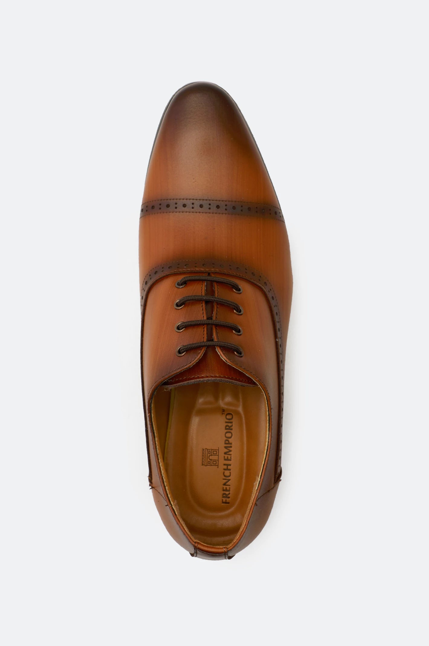 Premium Tan Formal Shoes From Diners