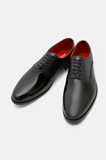 Black Formal Oxford Shoes From Diners