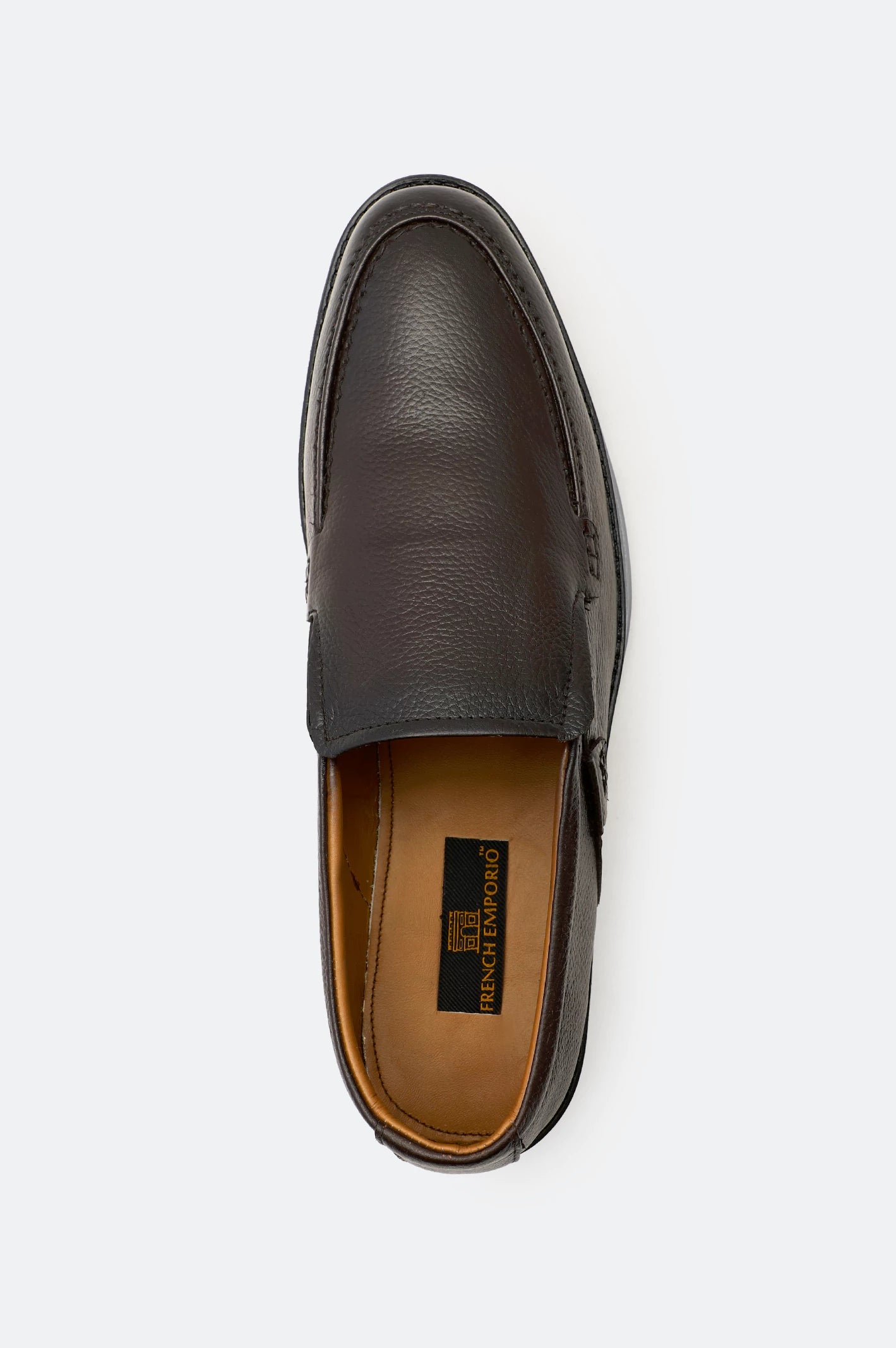 Brown Formal Moccasins Shoes From Diners
