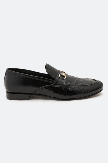 Black Moccasins Formal Shoes