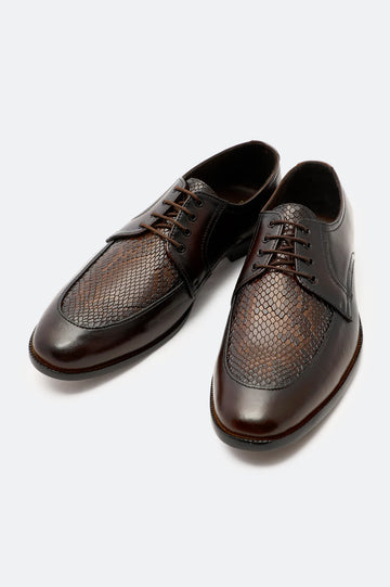 Brown Derby Formal Shoes