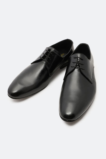 Black Derby Formal Shoes