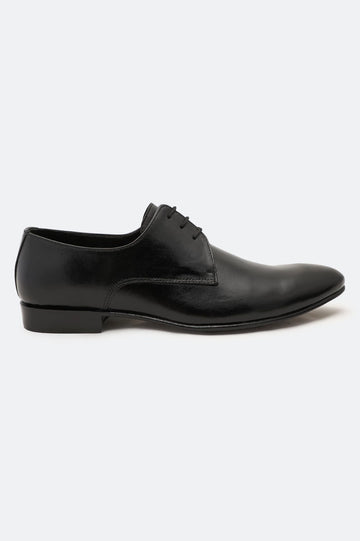 Black Derby Formal Shoes