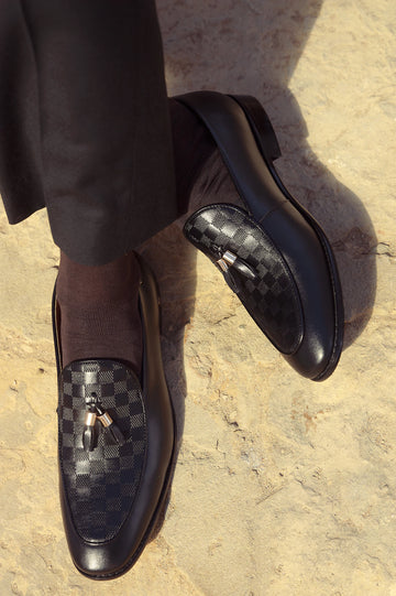 Black Formal Moccassins Shoes