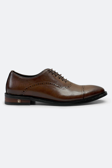 Coffee Men Formal Shoes