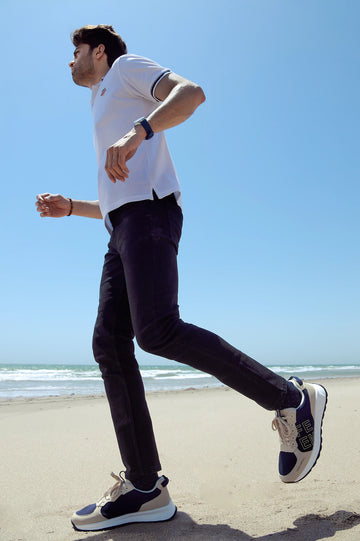 Beige Men Casual Sneaker