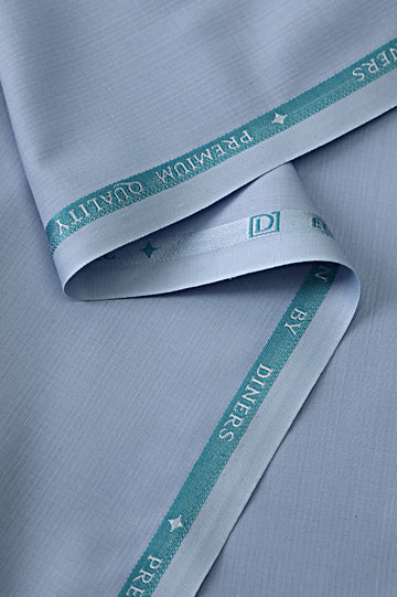 Premium Sky Blue Wash & Wear Unstitched Fabric