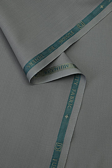 Premium Grey Wash & Wear Unstitched Fabric