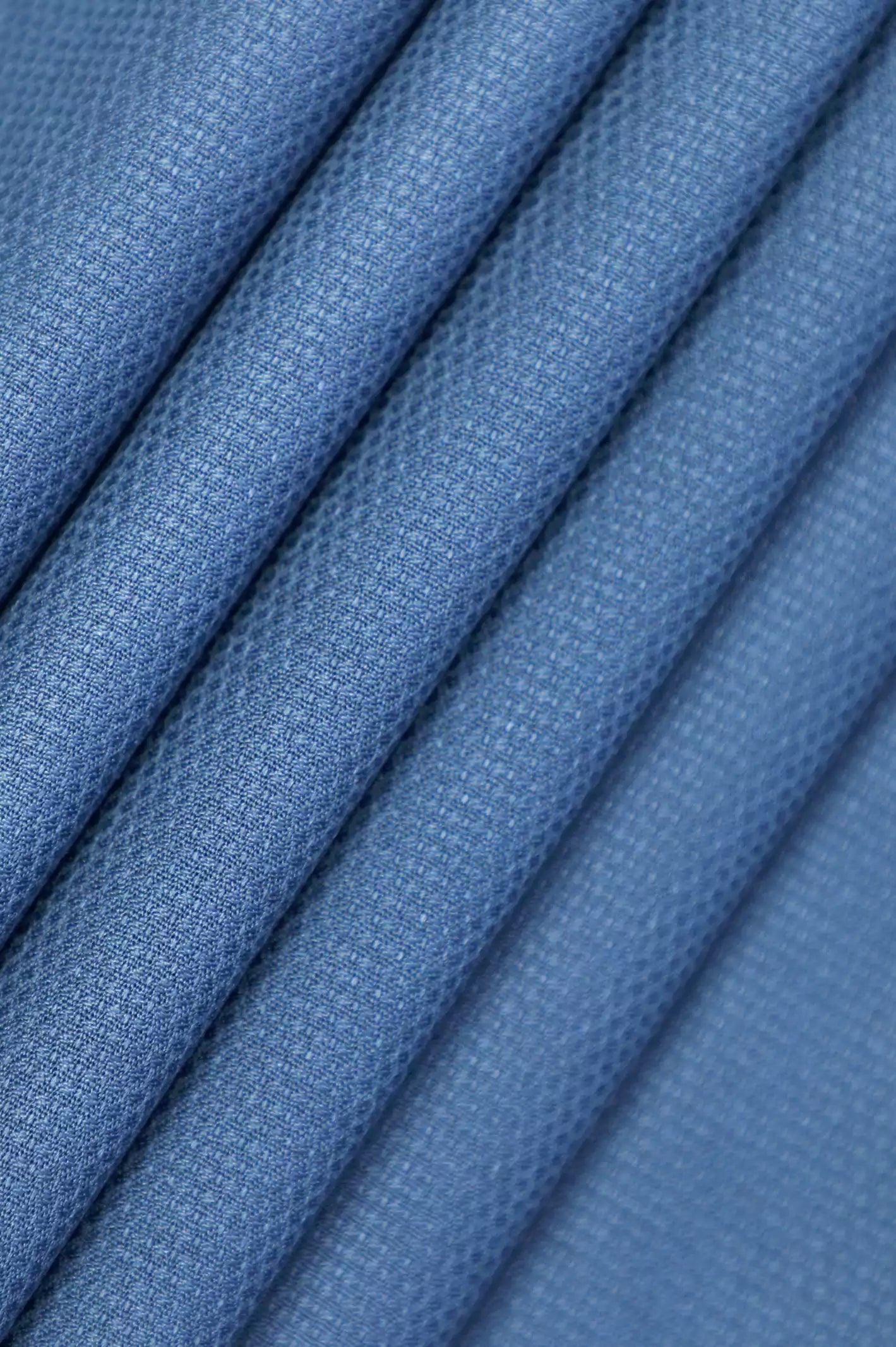 Blue Unstitched Fabric for Men From Diners