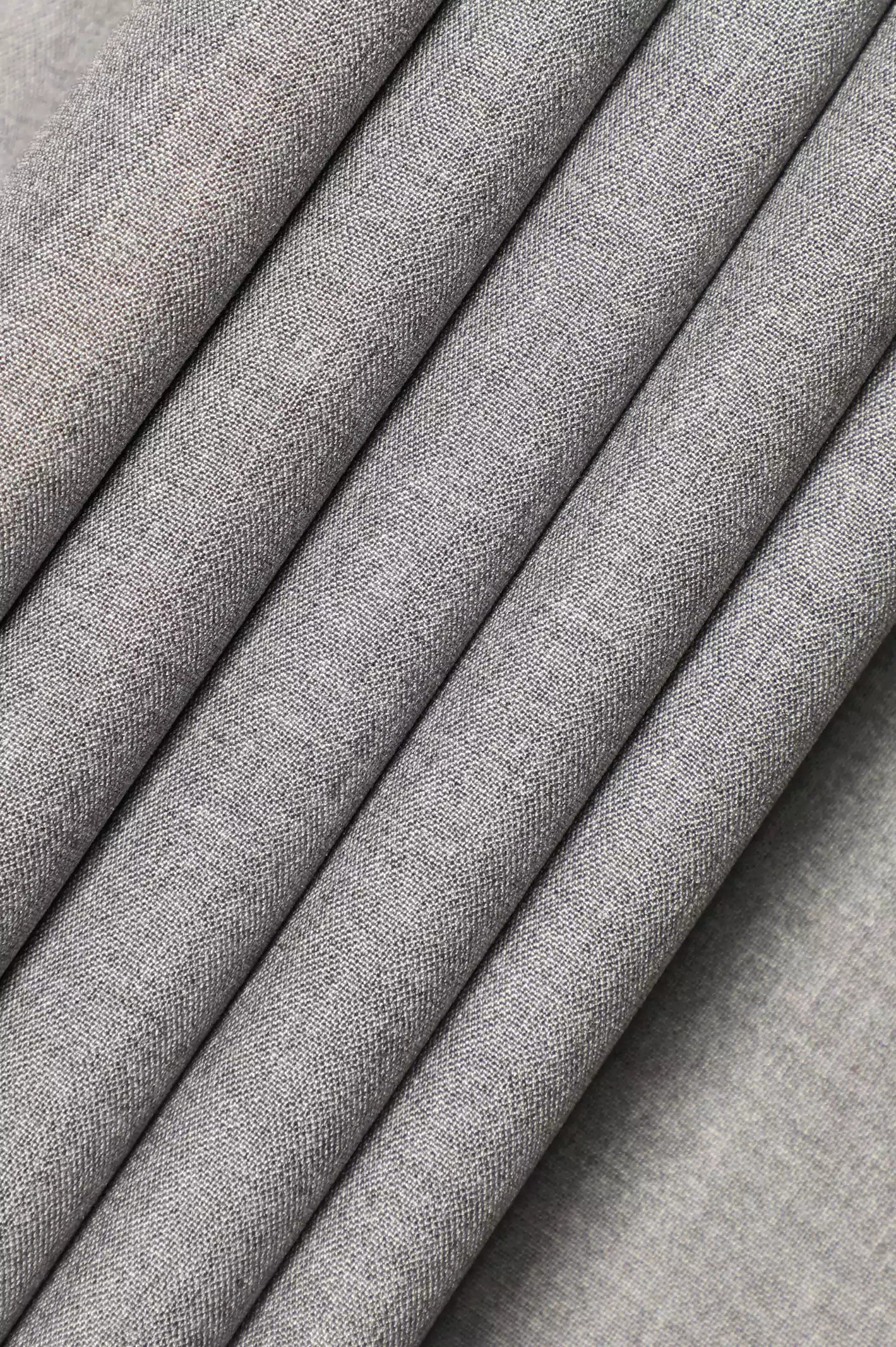 Grey Unstitched Fabric for Men From Diners