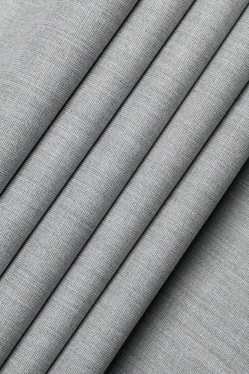 Light Grey Wash & Wear Fabric