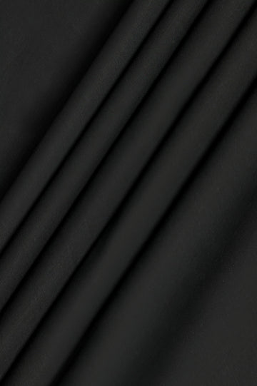 Black Wash & Wear Fabric