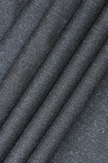 Black Wash & Wear Fabric