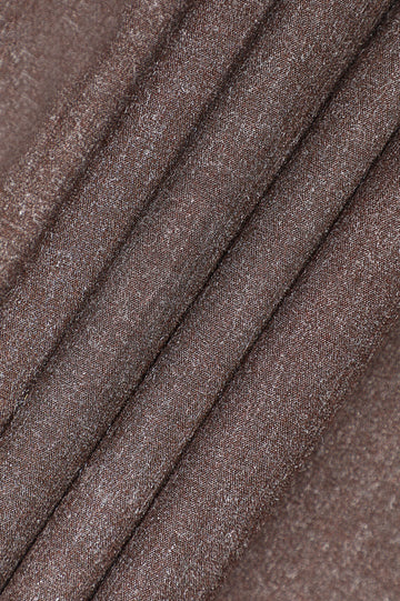 Dark Brown Wash & Wear Fabric