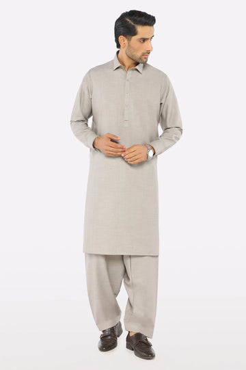 Light Brown Wash & Wear Fabric