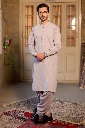 Light Brown Wash & Wear Fabric