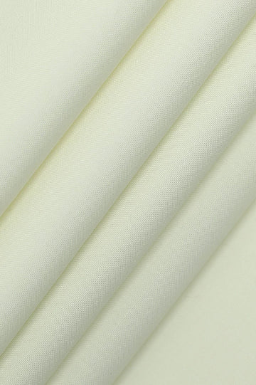 Cream Wash & Wear Fabric