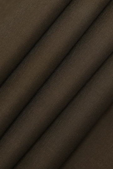Medium Brown Wash & Wear Fabric