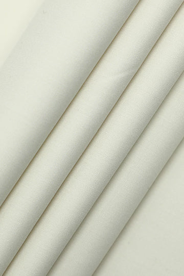 Cream Wash & Wear Fabric