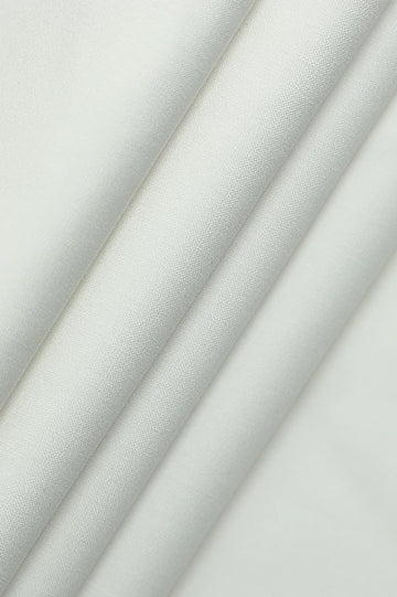 Off White Wash & Wear Fabric