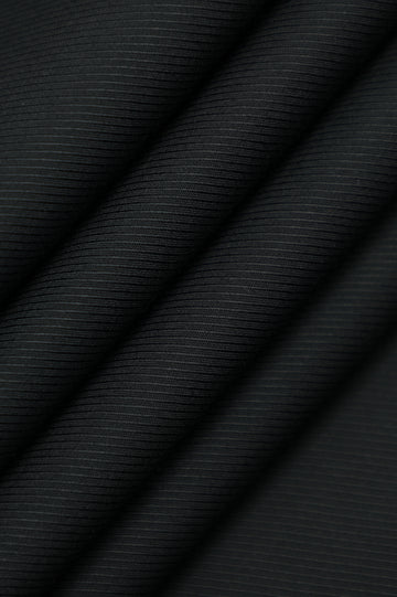 Black Wash & Wear Fabric