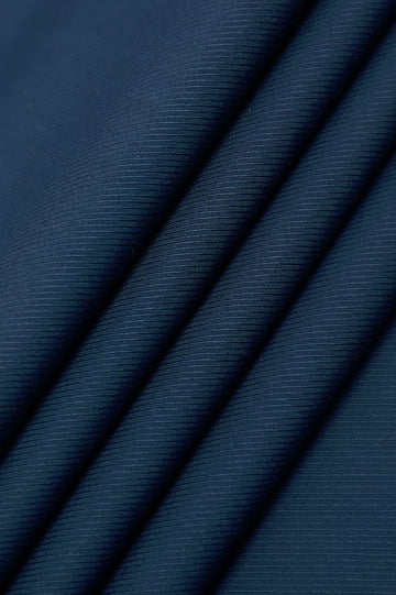 Blue Wash & Wear Fabric
