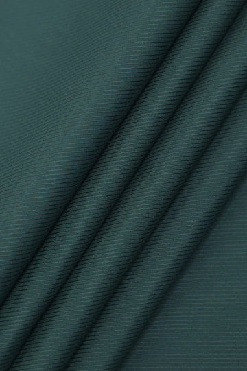 Bottle Green Wash & Wear Fabric
