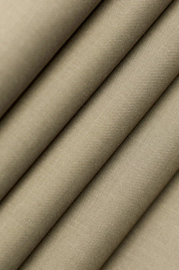 Coffee Brown Wash & Wear Fabric