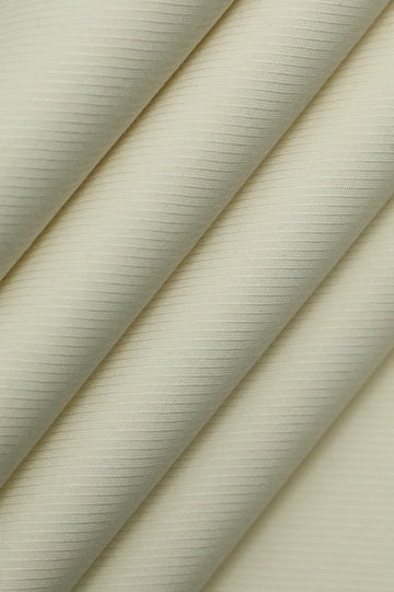 Cream Wash & Wear Fabric
