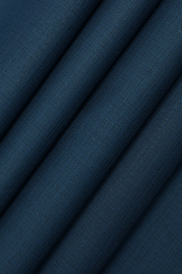 Blue Wash & Wear Fabric