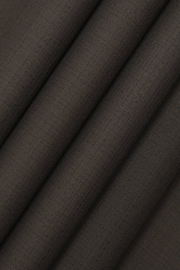 Brown Wash & Wear Fabric