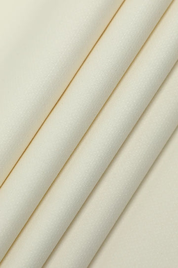 Off White Wash & Wear Fabric