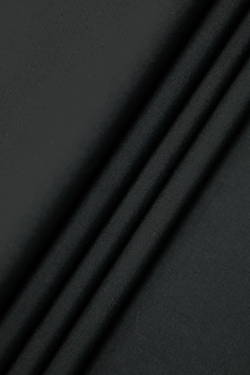 Black Wash & Wear Fabric