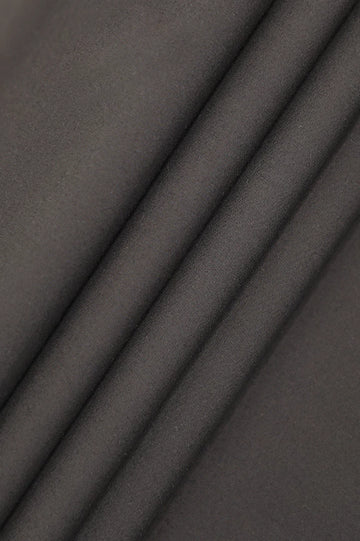 Coffee Brown Wash & Wear Fabric