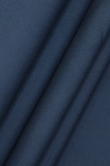 Navy Blue Wash & Wear Fabric
