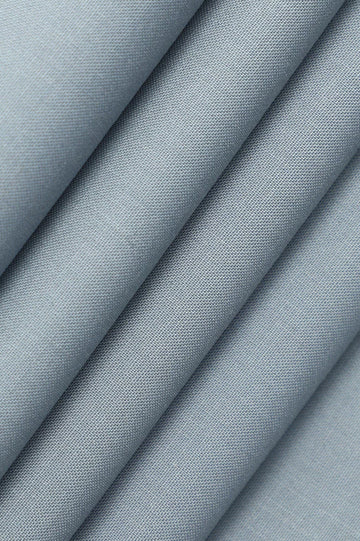 Grey Wash & Wear Fabric