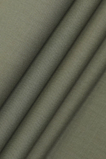 Green Wash & Wear Fabric