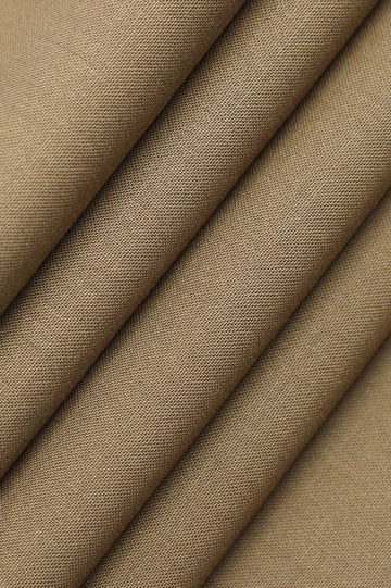 Medium Brown Wash & Wear Fabric
