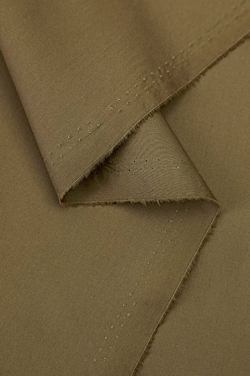 Brown Wash & Wear Fabric