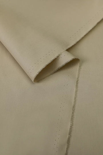 Light Beige Wash & Wear Fabric
