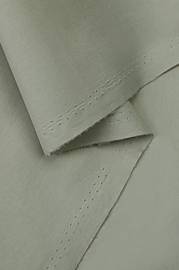 Light Green Wash & Wear Fabric
