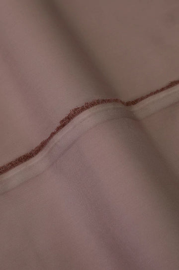 Peach Wash & Wear Fabric