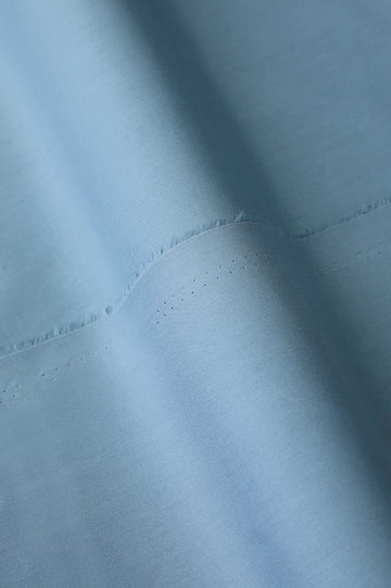 Sky Blue Wash & Wear Fabric